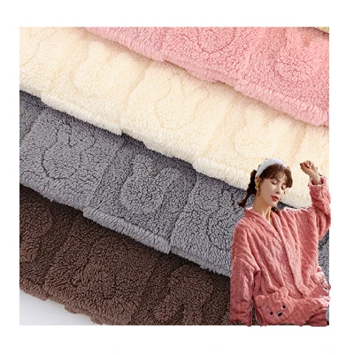 Ύφασμα 3D Jacquard Sherpa Fleece