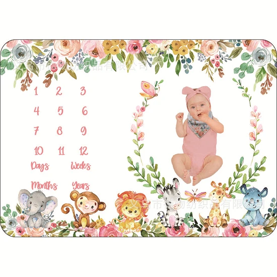 Σετ δώρου Baby Milestone Blanket