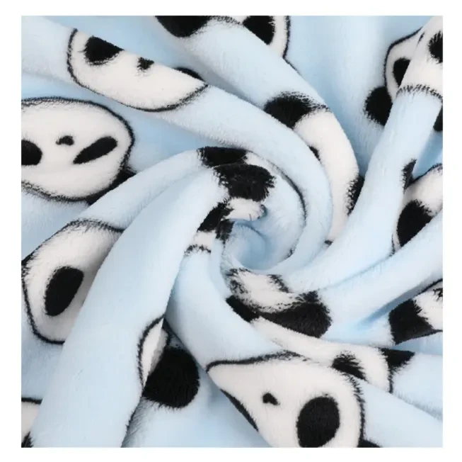 Coral Manufacturer Fleece Fabric For Children Prints