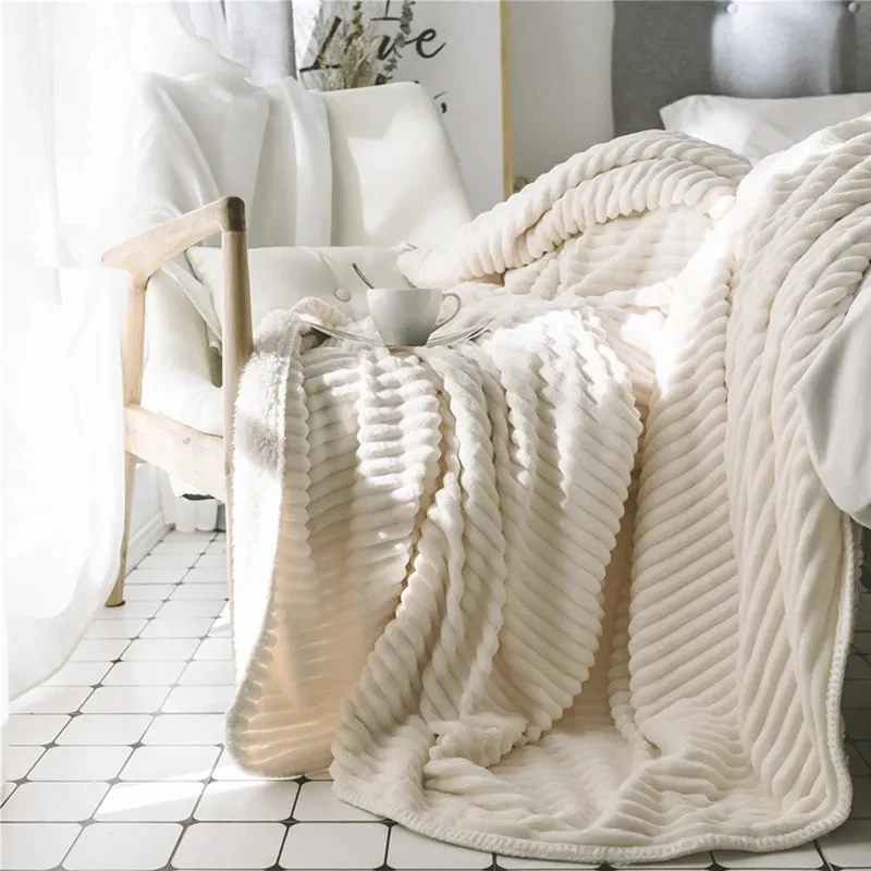 Υφασμάτινη κουβέρτα Flannel Fleece Διπλή Πλευρά