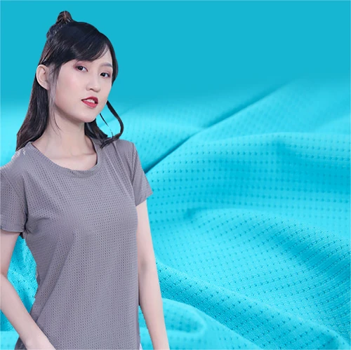 Quick Dry Knit Bird Eye Mesh Ύφασμα