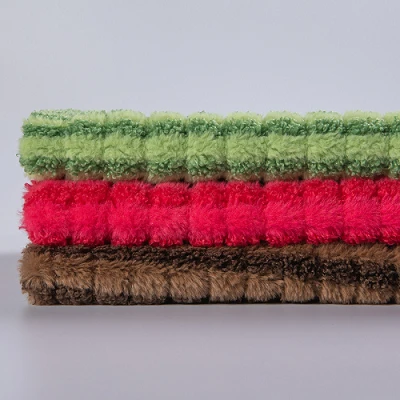 Μονή πλευρά jacquard sherpa ύφασμα