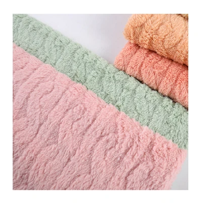 100 τοις εκατό πλεκτό ύφασμα Sherpa Fleece