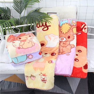 Βρεφική κουβέρτα Raschel δύο στρώσεων