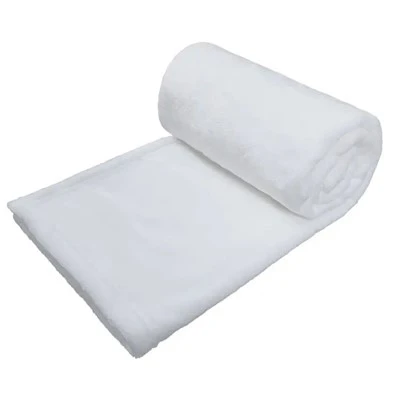 Λευκή κουβέρτα Polar Fleece