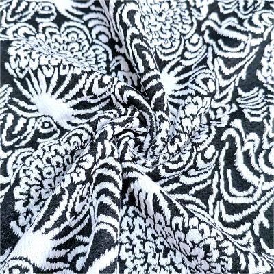 Stretch Knit Jacquard Ύφασμα