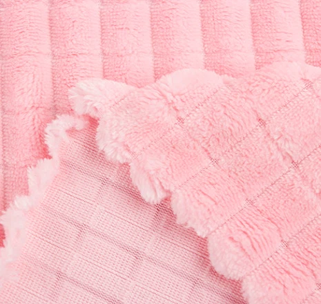 100%polyester Flannel Fleece Fabric 