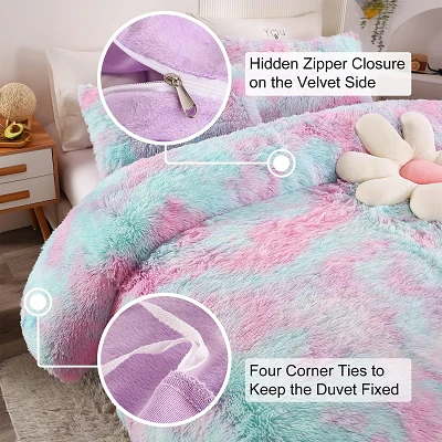 Thick Warm Faux Fur Blanket