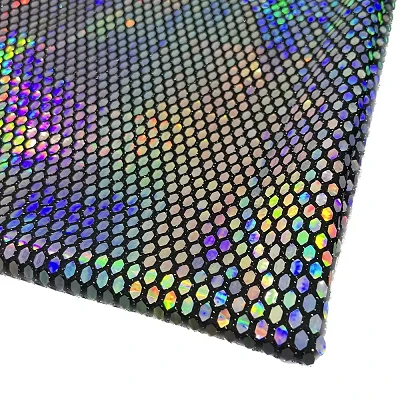 Ολογραφικό ύφασμα sequin stretch