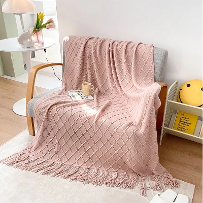 Tassel Baby Blanket