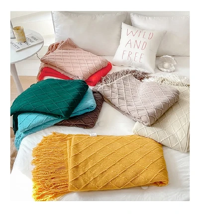 Tassel Baby Blanket